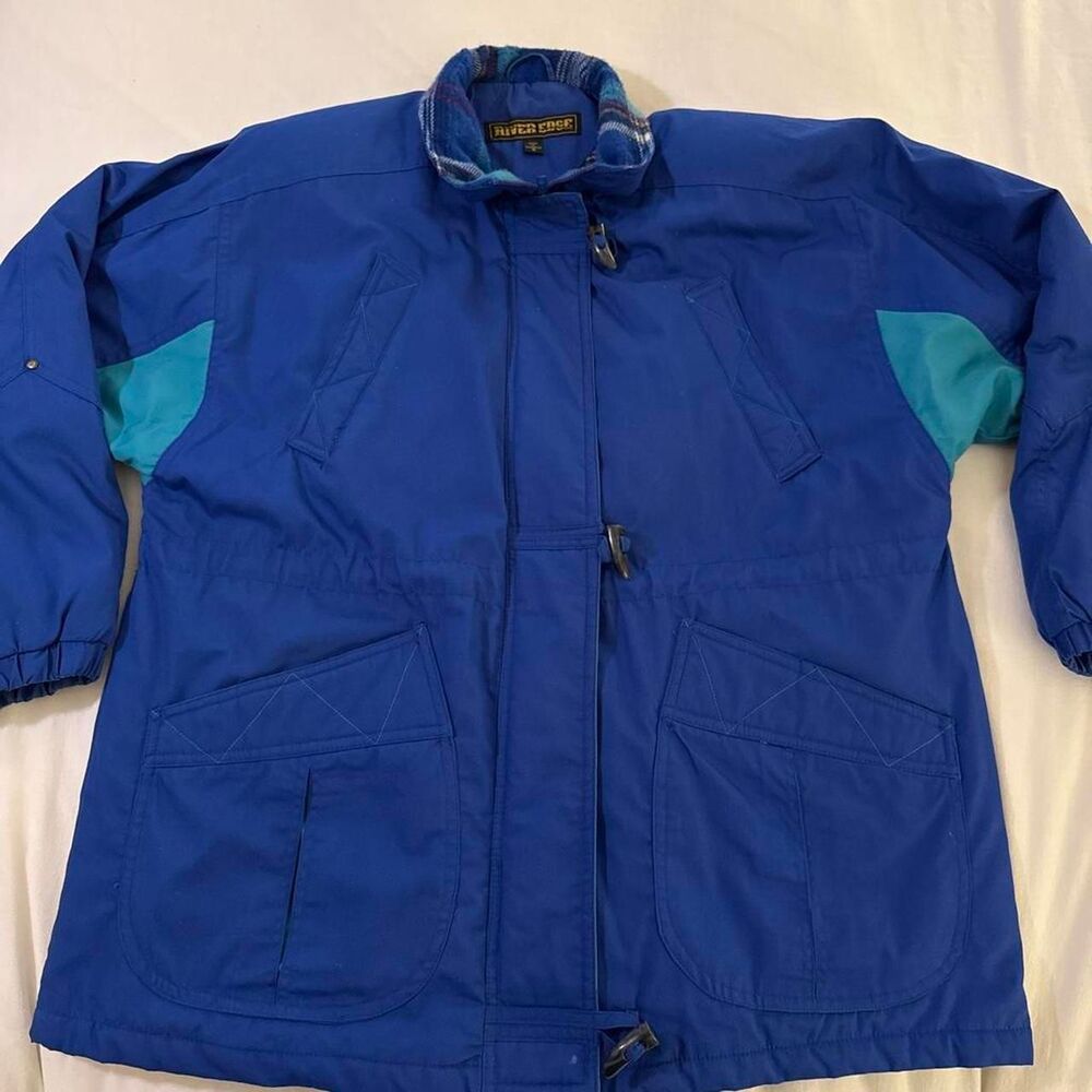 Vintage 90s River Edge parka jacket, size M